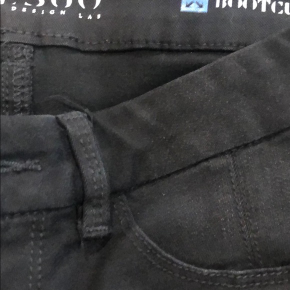 Black Boot cut stretchy jeans size 26 short - Picture 6 of 7